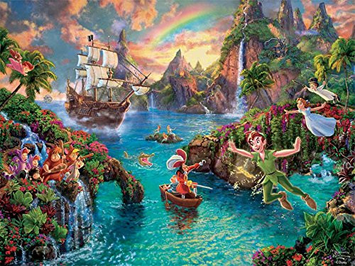 Ceaco The Disney Collection - Peter Pan Puzzle by Thomas Kinkade Puzzle (750 Piece) Ceaco The Disney Collection - Peter Pan Puzzle by Thomas Kinkade Puzzle (750 Piece)