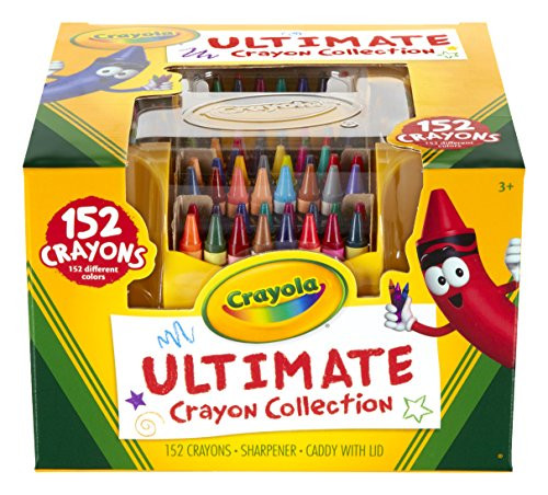 Crayola Ultimate Crayon Collection, 152 Pieces, Art Set, Gift