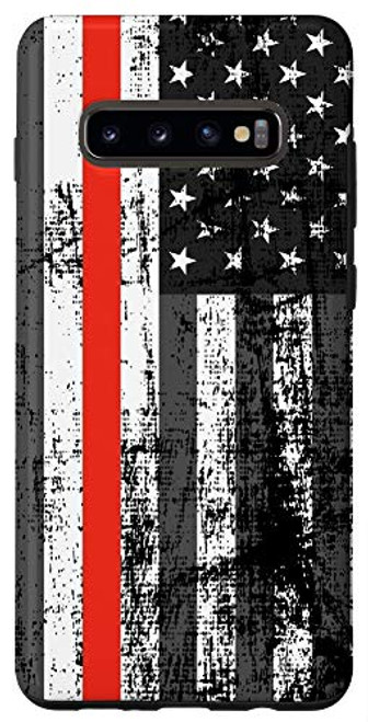 Galaxy S10plus Thin Red Line American Flag Firefighter Fireman Case Galaxy S10plus Thin Red Line American Flag Firefighter Fireman Case