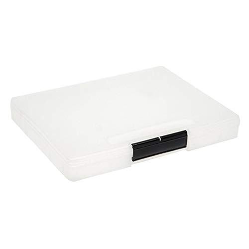 VERBAY A4 Storage Box Portable Filing Products Plastic Document Paper Filing Case File School Office Supplies
