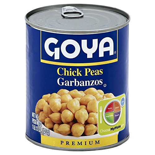 Goya Chick Peas Garbanzos Non GMO 13 Oz. Pack Of 3.