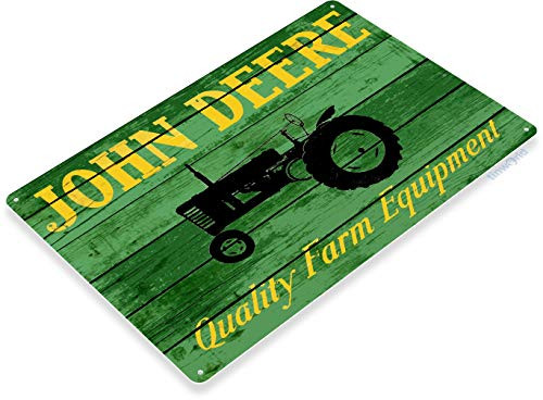 Tinworld Tin Sign John Deere Tractor Rustic Farm Equipment Store Metal Sign Decor Shop Garage Cave B628 Tinworld Tin Sign John Deere Tractor Rustic Farm Equipment Store Metal Sign Decor Shop Garage Cave B628