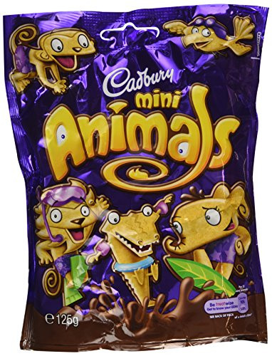 Mini Animals Cadbury Pouch 125G