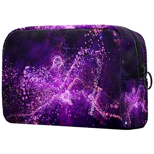 Makeup Bag for Purse Travel Makeup Pouch Mini Cosmetic Bag for Women Girls Bokeh Particle Abstract Makeup Bag for Purse Travel Makeup Pouch Mini Cosmetic Bag for Women Girls Bokeh Particle Abstract