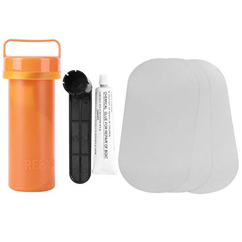 Inflatable Boat Repair Patch Waterproof PVC Patch Kayak Accessory for Inflatable Rubber Boats Dinghies Rafts Yachts and Kayaks