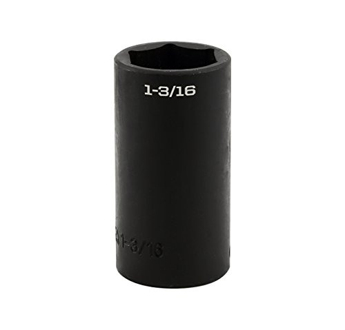 Proferred S32138 1 2 inch Drive SAE Socket 1 3 16 inch Deep Impact 6 Point
