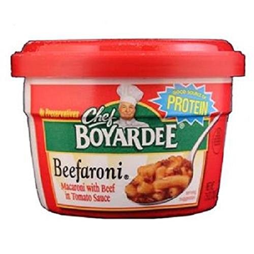 Chef Boyardee Beefaroni Bowl Count 1 - Spaghettis  and  Pasta   Grab Varieties  and  Flavors