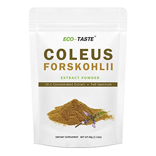 Coleus Forskohlii Root Extract Powder 60 Grams101 Concentrated Extract Full Spectrum