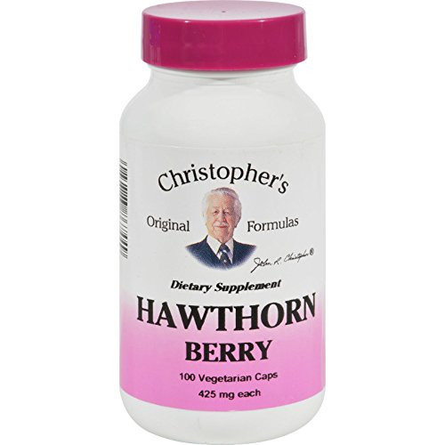 Dr. Christophers Hawthorn Berries - 540 mg - 100 Vegetarian Capsules