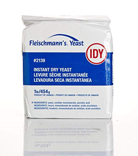 Fleischmanns Instant Dry Yeast Vacuum Pack  1 Lb  4 Pack