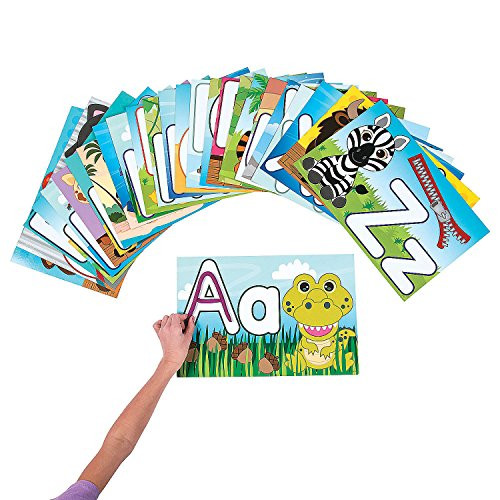 Fun Express Letter Learning Mats - 26 Pieces - Educational and Learning Activities for Kids Fun Express Letter Learning Mats - 26 Pieces - Educational and Learning Activities for Kids