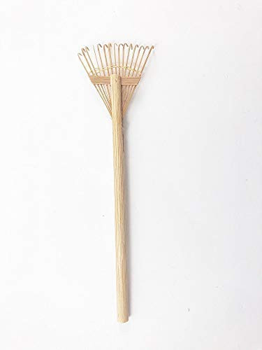 Melody Jane Dollhouse Grass Rake Miniature Garden Tool 112 Scale Accessory