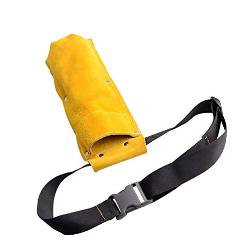 Scicalife Welding Rod Bag Welding Rod Holder Electrode Storage Tube Welding Rod Pouch Flame Resistant Electrode Bag  Yellow