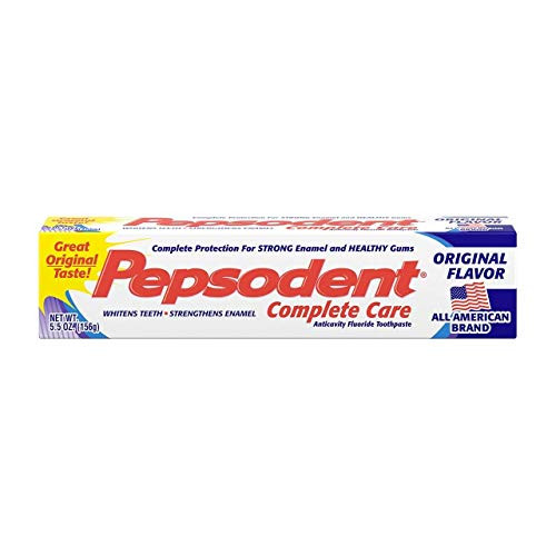 Pepsodent Complete Care Anticavity Fluoride Toothpaste Original Flavor - 6 oz Pack of 5