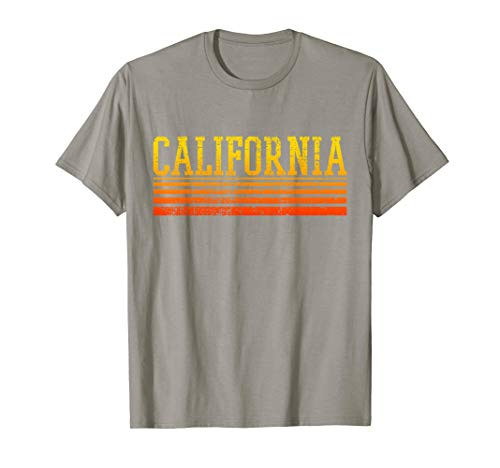 California US Country State Souvenirs Retro T-Shirt