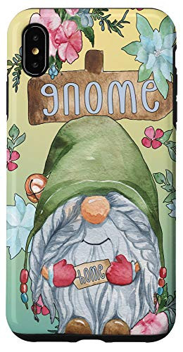 iPhone XS Max Cute Garden Gnomes - Spring Time For Gardeners - Gnome Case