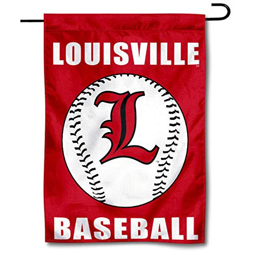 Louisville Cardinals Baseball Garden Flag and Yard Banner