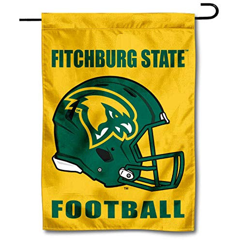 College Flags and Banners Co. Fitchburg State University Football Helmet Garden Flag College Flags and Banners Co. Fitchburg State University Football Helmet Garden Flag