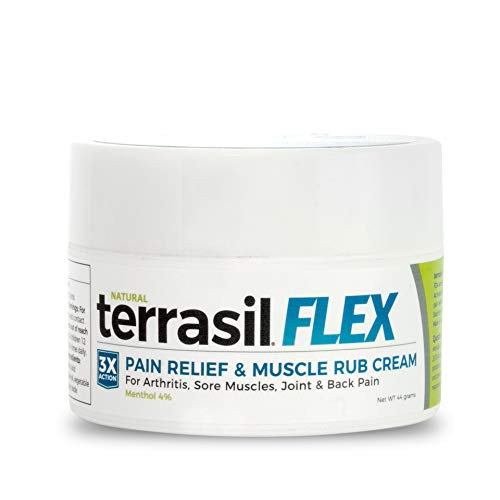 Flex Arthritis Pain Relief Cream by Terrasil   Pain Relief  and  Muscle Rub with Natural Activated Minerals   Fast-Acting Joint Pain Relief for Arthritis Back Shoulder  and  Knee Pain Sore Muscles Flex Arthritis Pain Relief Cream by Terrasil   Pain Relief  and  Muscle Rub with Natural Activated Minerals   Fast-Acting Joint Pain Relief for Arthritis Back Shoulder  and  Knee Pain Sore Muscles