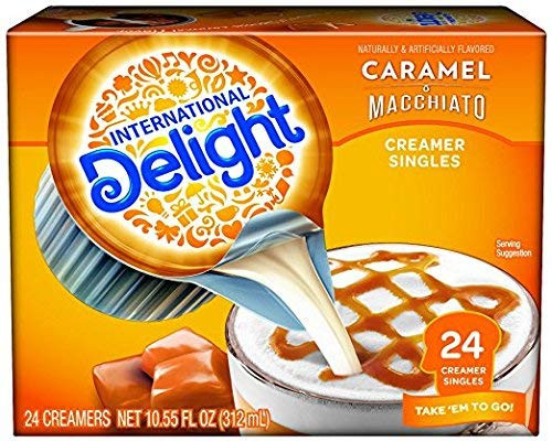 International Delight Single-Serve Coffee Creamers Inspirations Caramel Macchiato  48 count