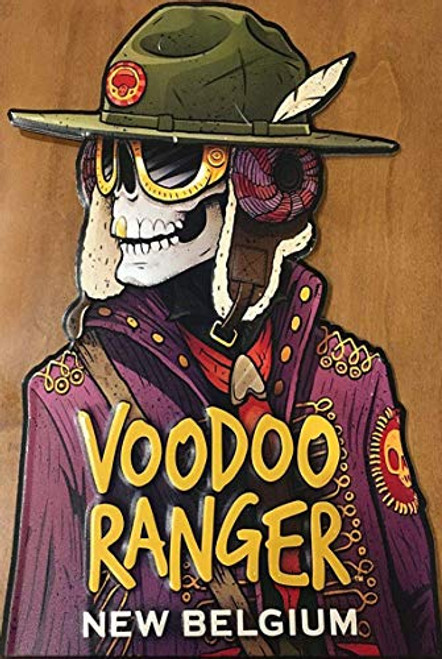 AMELIA SHARPE Metal Vintage Tin Signs Voodoo Ranger Beer Brewed in New Belgium Home Bar Restaurant Wall Decoration Sign 12X8Inch