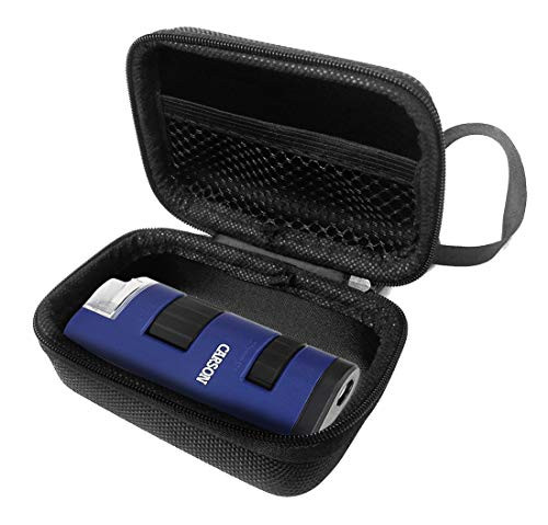 FitSand Hard Case Compatible for Carson Pocket Micro 20x-60x LED Lighted Zoom Field Microscope