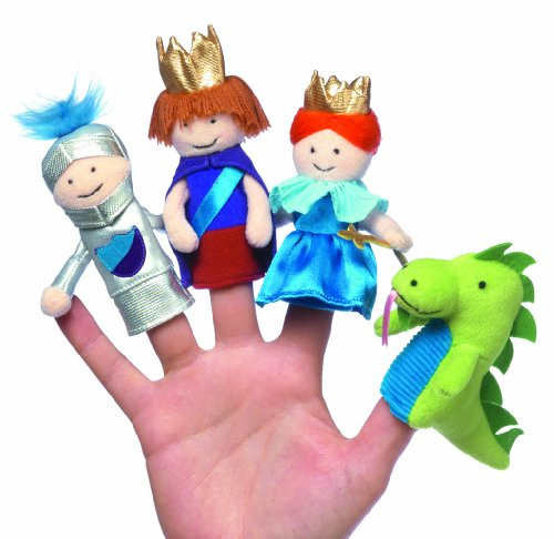 Manhattan Toy Storyime A Day at the Castle Finger Puppet Set
