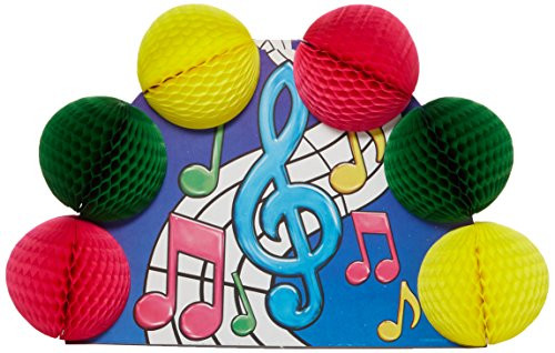 Musical Notes Pop-Over Centerpiece Party Accessory (1 count) (1/Pkg)