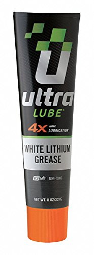 White Lithium Grease Tube 8 Oz Cream