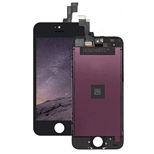 for iPhone 5s Screen Replacement LCD Digitizer Touch Screen Kit with Repail Tools  iPhone 5s Black 4.0 inch