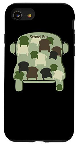 iPhone SE  2020    7   8 School Bus Driver I Funny Gift Favorite Driver I Camouflage Case