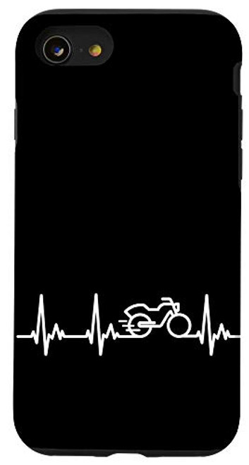 iPhone SE  2020    7   8 Motorcycle Heart Line Motorbike Case