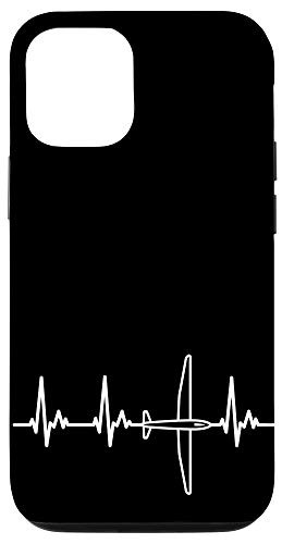iPhone 12 12 Pro Sailplane Heart Line Case
