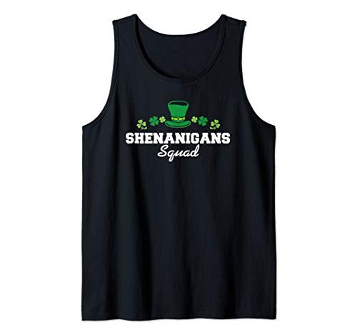 Shenanigans Squad - Beer Drinking Party St Patricks day Tank Top
