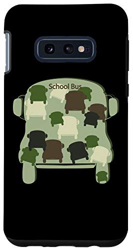 Galaxy S10e School Bus Driver I Funny Gift Favorite Driver I Camouflage Case