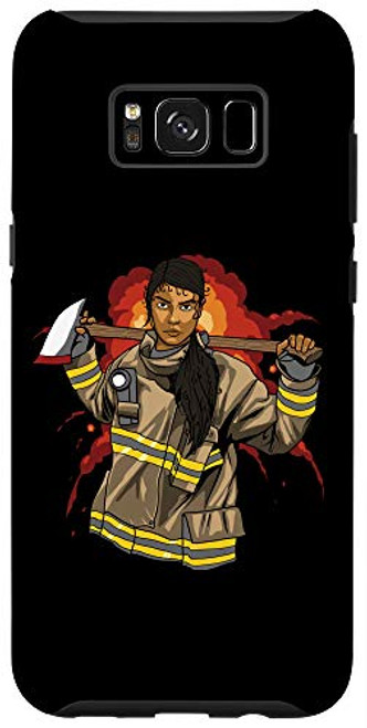 Galaxy S8plus Firefighter Fire Department Gift - Thin Red Line Firewoman Case Galaxy S8plus Firefighter Fire Department Gift - Thin Red Line Firewoman Case