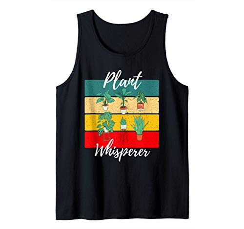 Plant Whisperer Vintage Hobby Gardener Garden Lover Gift Tank Top