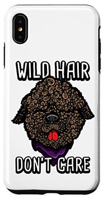 iPhone XS Max Lagotto Romagnolo Wild Hair Dont Care Funny Barbet Case iPhone XS Max Lagotto Romagnolo Wild Hair Dont Care Funny Barbet Case