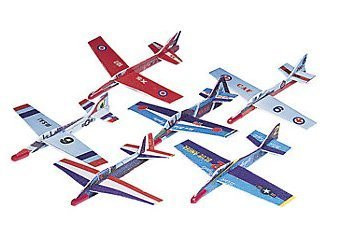 Foam Airplane Gliders (4 dz) by Fun Express