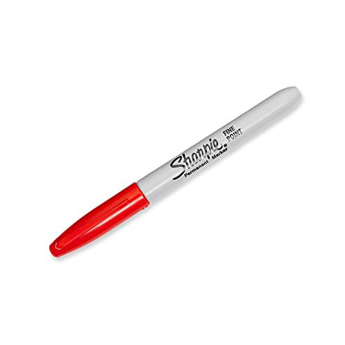 Sharpie Fine Point Permanent Markers Red Markers  30102  - 24 per pack