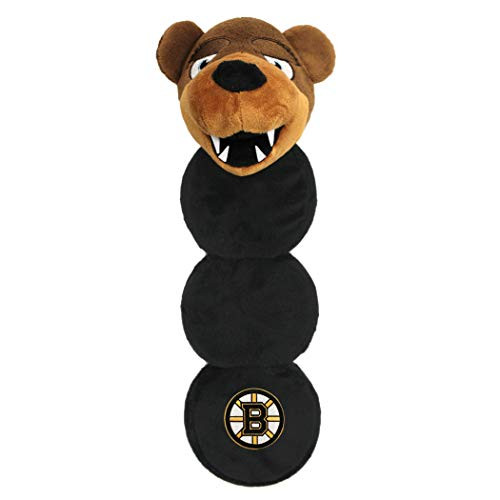Pets First NHL Boston Bruins Mascot Long PET Toy for Dogs and Cats with 4 Inner SQUEAKERS in Soft Plush one Size BRU-3226 Pets First NHL Boston Bruins Mascot Long PET Toy for Dogs and Cats with 4 Inner SQUEAKERS in Soft Plush one Size BRU-3226
