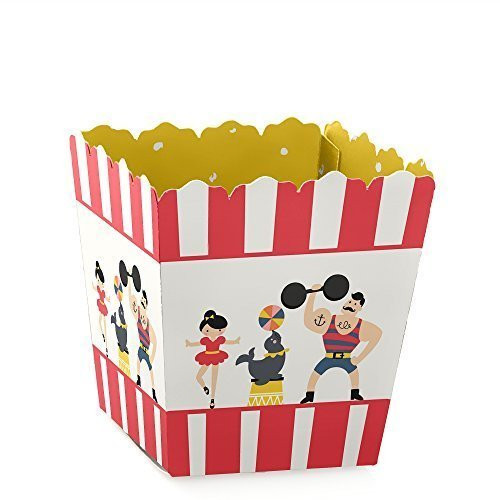 Big Dot of Happiness Carnival Circus - Cirque du Soiree - Party Mini Favor Boxes - Baby Shower or Birthday Party Treat Candy Boxes - Set of 12 Big Dot of Happiness Carnival Circus - Cirque du Soiree - Party Mini Favor Boxes - Baby Shower or Birthday Party Treat Candy Boxes - Set of 12