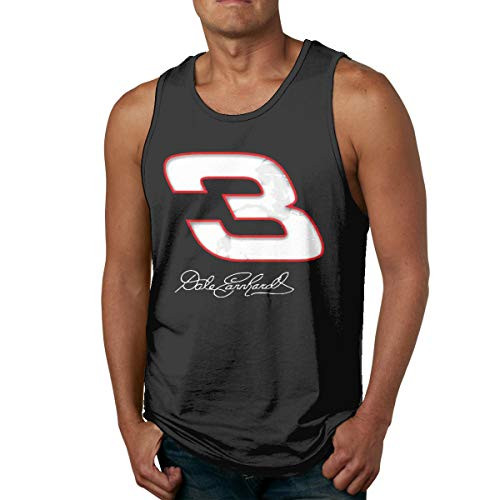 Fangpeilian Dale Earnhardt Race Car Driver Men Tank Top Black