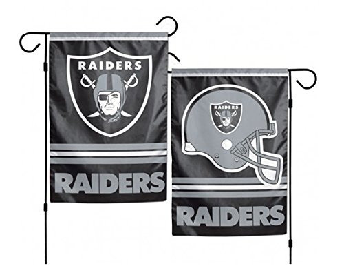 NFL Oakland Raiders 2-Sided Garden Flag 12 x 18-inches