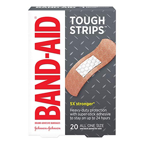 BAND-AID® 4408 - Flexible Fabric Adhesive Tough Strip Bandages 1 x 3-1 4 20 per Box BAND-AID® 4408 - Flexible Fabric Adhesive Tough Strip Bandages 1 x 3-1 4 20 per Box