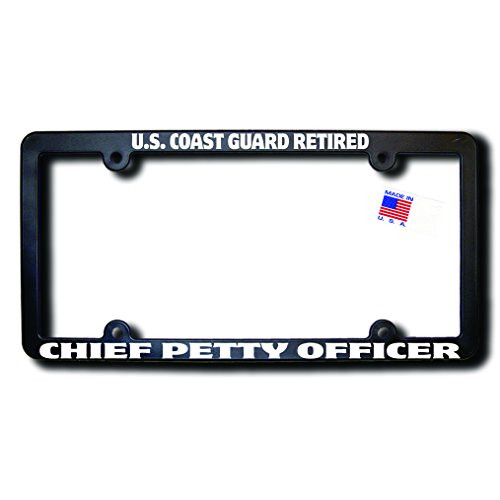 James E. Reid Design U.S. Coast Guard Retired Chief Petty Officer License Frame James E. Reid Design U.S. Coast Guard Retired Chief Petty Officer License Frame