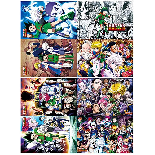 Hunter x Hunter Poster HXH Poster Japanese Anime Poster Art Prints for Home Wall Decor 11.5in x16.5inSet of 8 PCS  hunter x hunter