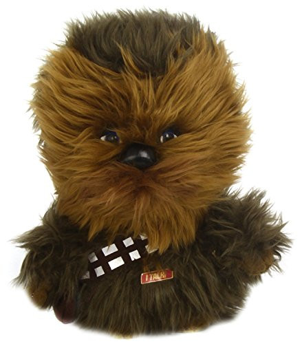 Underground Toys Star Wars Plush - Stuffed Talking 9" Chewbacca Character Plush Toy