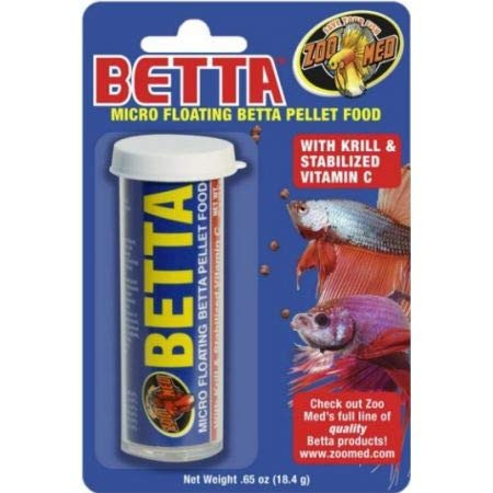 ZooNed Floating Betta Micro Pellet Food .65 oz.