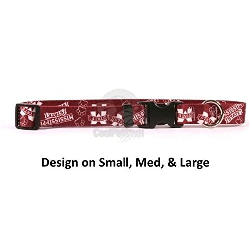 Pet Care Preferred Mississippi State Bulldogs Nylon Collar - X-Small